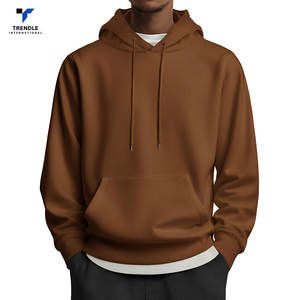 Hot Selling Custom Logo <b>Men</b> Hoodies 100% Cotton Winter Eco-Friendly Breathable <b>Fleece</b> Pullover <b>Hoodie</b> - Product Image 1