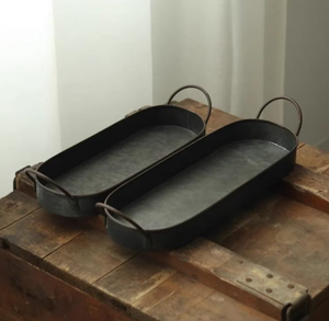 Maceta de cubo de Metal Vintage personalizada, macetas rectangulares para interiores y exteriores con asas para macetas y macetas - Product Image 4