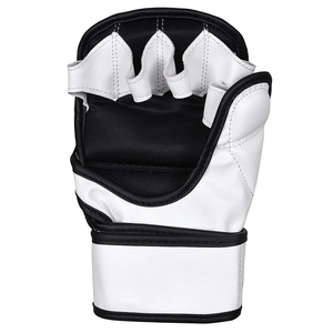 Guantes de MMA de mejor rendimiento Guantes de lucha de boxeo de cuero real Guantes de artes marciales mixtas - Product Image 4