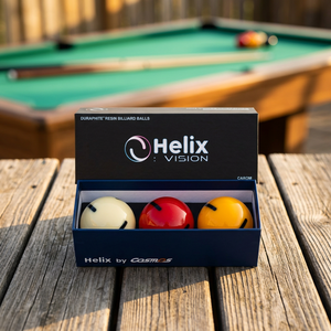 Bolas de Billar Diamond - Carom Helix Vision Black, Juego de 3 Cojines, 61.5mm |   Balón Oficial de la PBA |   Hecho en Corea |   Resina Fenólica - Product Image 1