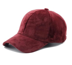 Personalizado OEM ODM Diseño Gorras de terciopelo Venta caliente Casual al aire libre transpirable Deportes Protección solar Sombreros de terciopelo Unisex - Product Image 1