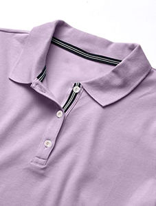 Camisa de Golf con Logotipo Estampado en la Parte Delantera, Diseño Personalizado, Transpirable, de Secado Rápido, Manga Corta, Informal, para Trabajo, Lisa, 100% Algodón Canvas - Product Image 4