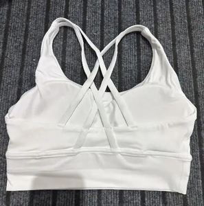 Custom Women Eco-Friendly Quick Dry Seamless Yoga Sportswear Sets Wholesale Leggings Sports <b>Bra</b> High for Spandex/Nylon - Product Image 4