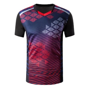T-shirt sportif coupe classique pour homme 100% coton Tissu haute performance Vêtements actifs polyvalents - Product Image 1