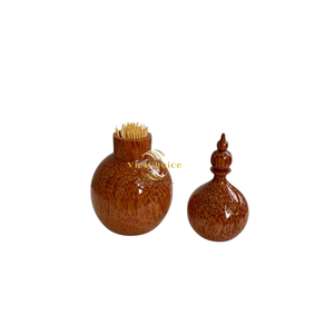 Porta Palillos de Coco Hecho a Mano, Accesorio de Mesa Sostenible para el Hogar y Restaurantes - Product Image 2