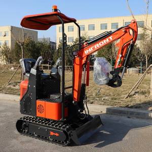 Venta caliente 3 Ton Mini Excavadora Pequeña Excavadora sobre orugas Máquina de construcción compacta Excavadoras de cubo baratas para la venta al por mayor - Product Image 2