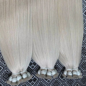 Cheveux vietnamiens en vrac de qualité supérieure, couleur claire, 100% cheveux humains, doux, soyeux, lisses, vente en gros - Product Image 1