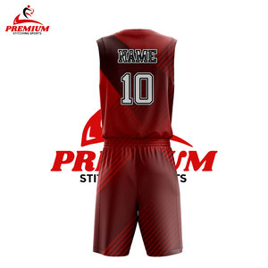 Uniforme de basket-ball Pro Club, écussons de sponsor personnalisés, faible MOQ, exportateur vérifié - Product Image 4