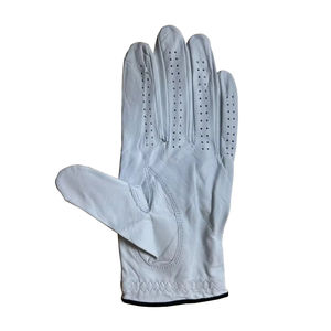 Gants de golf personnalisés avec logo et cuir véritable pour des performances durables en peau de mouton de sport - Product Image 4