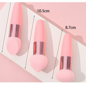 Éponge de maquillage <span class=keywords><strong>en</strong></span> <span class=keywords><strong>forme</strong></span> de <span class=keywords><strong>champignon</strong></span> pour poudre - Product Image 5
