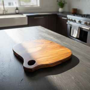 Planche à découper en bois de sheesham de qualité supérieure, fabriquée à la main, carrée, en bois, solide, durable, sans danger pour les aliments, pour la cuisine à domicile, pour hacher - Product Image 3