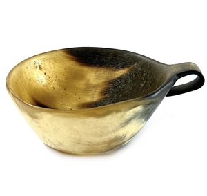 Bol décoratif en corne de buffle et de bœuf de conception indienne artisanale de la meilleure qualité, écologique pour l'élégance de la maison, tailles adaptées à tous les besoins - Product Image 1