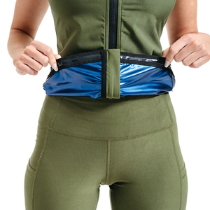 RDX เสื้อกล้ามออกกำลังแบบมีซิปรูดสำหรับผู้หญิงเสื้อกั๊กออกกำลังกายแขนกุดสำหรับออกกำลังกายฟิตเนสออกกำลังกาย - Product Image 4