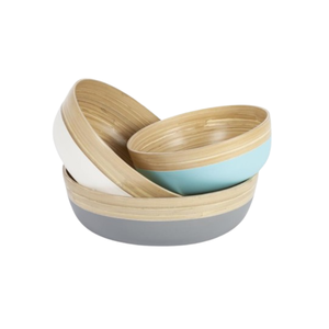 ชามไม้ไผ่แบบใช้แล้วทิ้ง เป็นมิตรกับสิ่งแวดล้อม แกะสลักลายตามสั่ง ชามสลัด ผลิตในเวียดนาม - Product Image 5