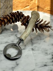 OUVRE-BOUTEILLE EN CORNE DE QUALITÉ DESGIN FAIT À LA MAIN En Gros Naturel Corne Ouvre-bouteille Corne Ouvre-bière pour Bar et Fête De l'Inde - Product Image 3