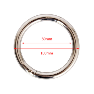 Anillo Nasal de Acero Inoxidable para Ganado, Gancho Nasal para Animales, Anillo Nasal para Terneros, Gancho Nasal para Destetar Toros - Product Image 3