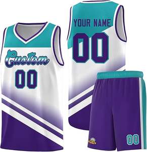 Conjunto de uniformes de baloncesto | Número de nombre personalizado | Tela de secado rápido | Proveedor mayorista de fábrica - Product Image 6