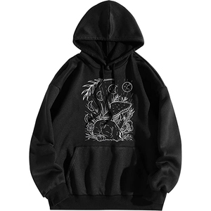 Fabricants de sweats à capuche design personnalisé en gros unisexe en vrac 100% coton sweat à capuche logo personnalisé et étiquette pull à capuche pour hommes - Product Image 2