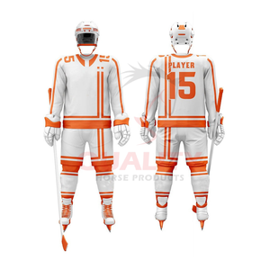 Uniformes de hockey impresos por sublimación 2025, Juego completo para juegos de equipo, costura reforzada, tela que absorbe la humedad para jugadores - Product Image 2