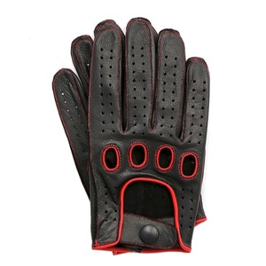 Guantes profesionales para ciclismo y conducción Cómodos y de moda Cuero de oveja puro Último diseño con función impermeable - Product Image 6