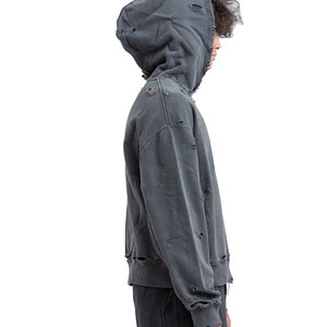 Sudaderas con Capucha de Felpa de Algodón con Diseño Personalizado y Estilo Urbano para Invierno 2025, Precio de Mayoreo - Product Image 2