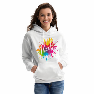 Wholesale 100% Cotton Unisex Winter Hoodies-Loose Fit <b>Silk</b> Screen Printed 400/500g Fabric Customize Logo and Design - Product Image 3