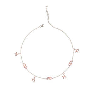 NOVAMART Fine 925 Sterling Silver Butterfly Charm <b>Necklace</b> <b>Chain</b> Fine Pendants & Charms Wholesale Export - Product Image 1