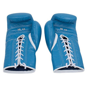 ถุงมือชกมวย MMA แบบ100% หนังแท้ผลิตจากหนังสำหรับการแข่งขันคิกบ็อกซิ่ง - Product Image 4