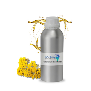 AARNAV GLOBAL EXPORTS Huile Essentielle Florale Biologique d'Hélichrysum Italicum - Pure, Distillée à la Vapeur, Certifiée GMP, Italie, Pour Massage Corporel - Product Image 4