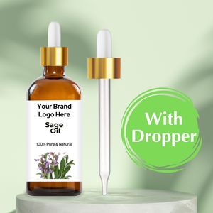 Aceite esencial de salvia pura OEM de etiqueta privada Premium (Salvia Officinalis L.) - Product Image 2