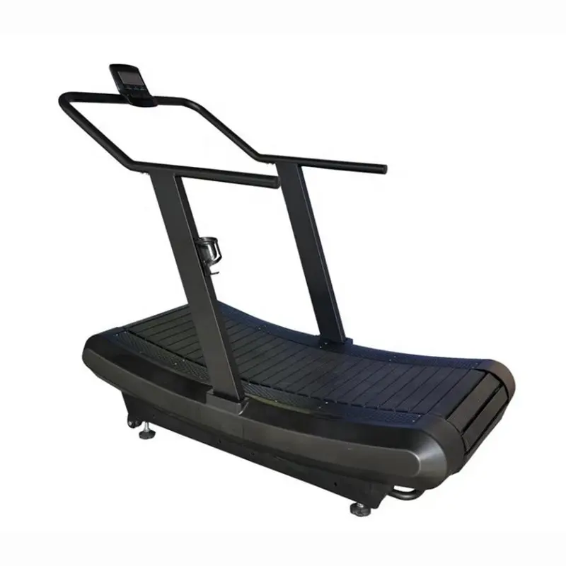 gym equipment fitness training Unpowered curved treadmill commercial manual running machine