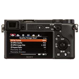 Appareil photo hybride Micro Four Thirds A6400 HD avec objectif zoom, carte mémoire 64 Go et microphone pour la photographie et l'enregistrement vidéo - Product Image 6