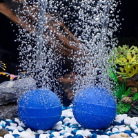Aérateur de réservoir de poissons d'aquarium de boule de bulle de pierre d'air de céramique avec la pompe à air de conception écologique durable