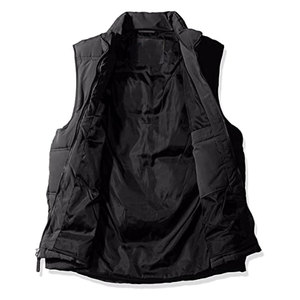Vente en gros de vestes bouffantes à logo personnalisé pour hommes, vêtements d'extérieur matelassés chauds pour l'hiver, vestes légères imperméables coupe-vent - Product Image 2