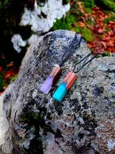 Collares de Madera y Resina, Joyería de Moda, Collar de Madera y Resina Estilo Boho, Joyería de Madera, Nuevo y en Oferta - Product Image 2