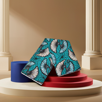 Kain Katun 100% Cetak Lilin Afrika Tenun Dobby Ramah Lingkungan 120 GSM Jas Pria Kemeja Anak Baju Bayi Gaun Tirai Rumah
