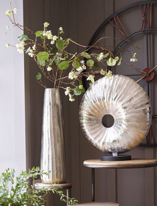 Vase à fleurs en métal chromé durable de style américain moderne pour la maison et les décorations de mariage de haute qualité faites à la main - Product Image 2