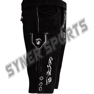 Wholesale <b>Men's</b> Traditional Vintage German Lederhosen Bavarian <b>Shorts</b> Eco-Friendly Breathable Comfortable Floral <b>Shorts</b> - Product Image 4