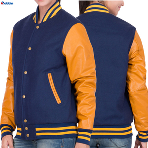 Veste universitaire d'hiver pour femme BOBBIN INDUSTRIES BI-25, toile et cuir réversible, design matelassé, respirante, écologique - Product Image 5