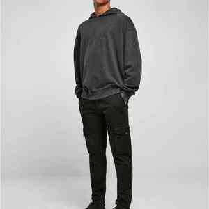 เสื้อมีฮู้ดผ้าฝ้ายโอเวอร์ไซส์สำหรับผู้ชายเสื้อมีฮู้ดผ้าคอตตอนเนื้อหนา - Product Image 2