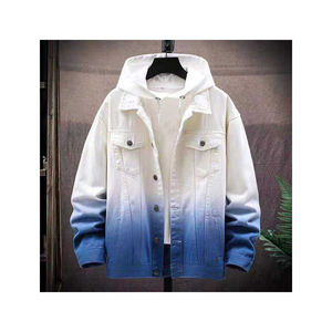 Veste en jean décontracté pour femmes OEM Denim de qualité supérieure Tissu durable Bouton personnalisé Vestes de plein air pour femmes - Product Image 2