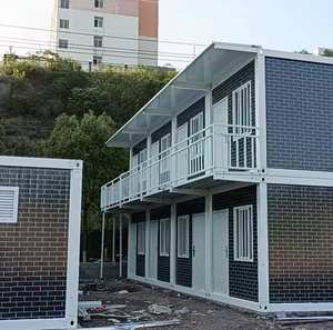 Casa Contenedor Prefabricada Moderna de China, Casa Móvil de Bajo Costo para Inmobiliarias en <span class=keywords><strong>Puerto</strong></span> Rico, Apartamentos de Acero en Venta - Product Image 1