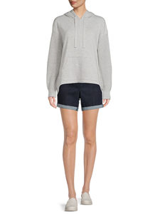 กางเกงยีนส์ขาสั้นสีสันสดใสสำหรับผู้หญิง รุ่นสั่งทำพิเศษ ปี 2026 ระบายอากาศได้ดี เหมาะสำหรับใส่เที่ยวทะเลหรือทำกิจกรรมกลางแจ้ง รับผลิตแบบ OEM กันน้ำ ตกแต่งด้วยไข่มุก แห้งเร็ว - Product Image 6