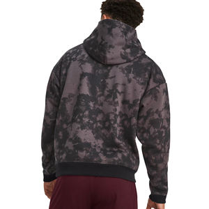 Sudadera con Capucha de Algodón Lavado al Ácido para Hombre, Forro Polar, Talla Grande, Alta Calidad, Estilo Casual, Ligera, para Uso Diario - Product Image 4