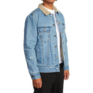 100% <b>denim</b> <b>jacket</b> <b>jacket</b> <b>for</b> <b>men</b> top quality best stitching <b>men's</b> collection winter collection - Product Image 1