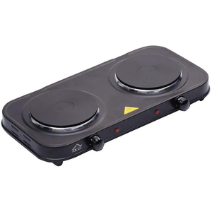 Fornello Elettrico a 2 Fuochi in Pietra 2000 W - Product Image 1