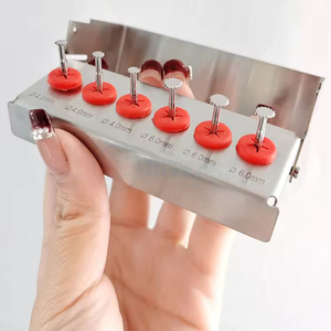 Kit de Discos de Sierra para Implantes Dentales, Juego de 6 Piezas, Manual, de Acero Inoxidable, para Herramientas de Corte de Precisión, Implante Quirúrgico Profesional - Product Image 5