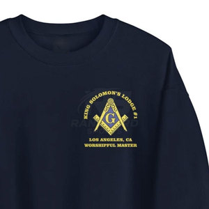 Sudadera Masónica para Hombre, Sudadera con Capucha y Estampado de Compás y Escuadra Masónica, Sudaderas Masónicas para Hombre - Product Image 3