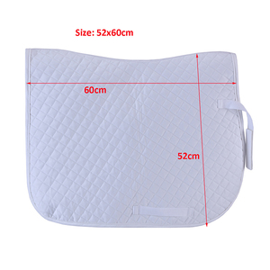 Sous-selle de dressage tout usage personnalisée de haute qualité, style équestre western, design haut de gamme, sous-selle d'équitation en polycoton - Product Image 4