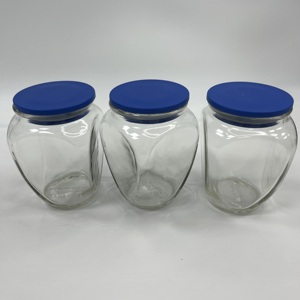 Premium 3pcs <b>Glass</b> Spice <b>Container</b> Combo with Sturdy Plastic Rack Easy Access Storage OEM Export from Vietnam - Product Image 4